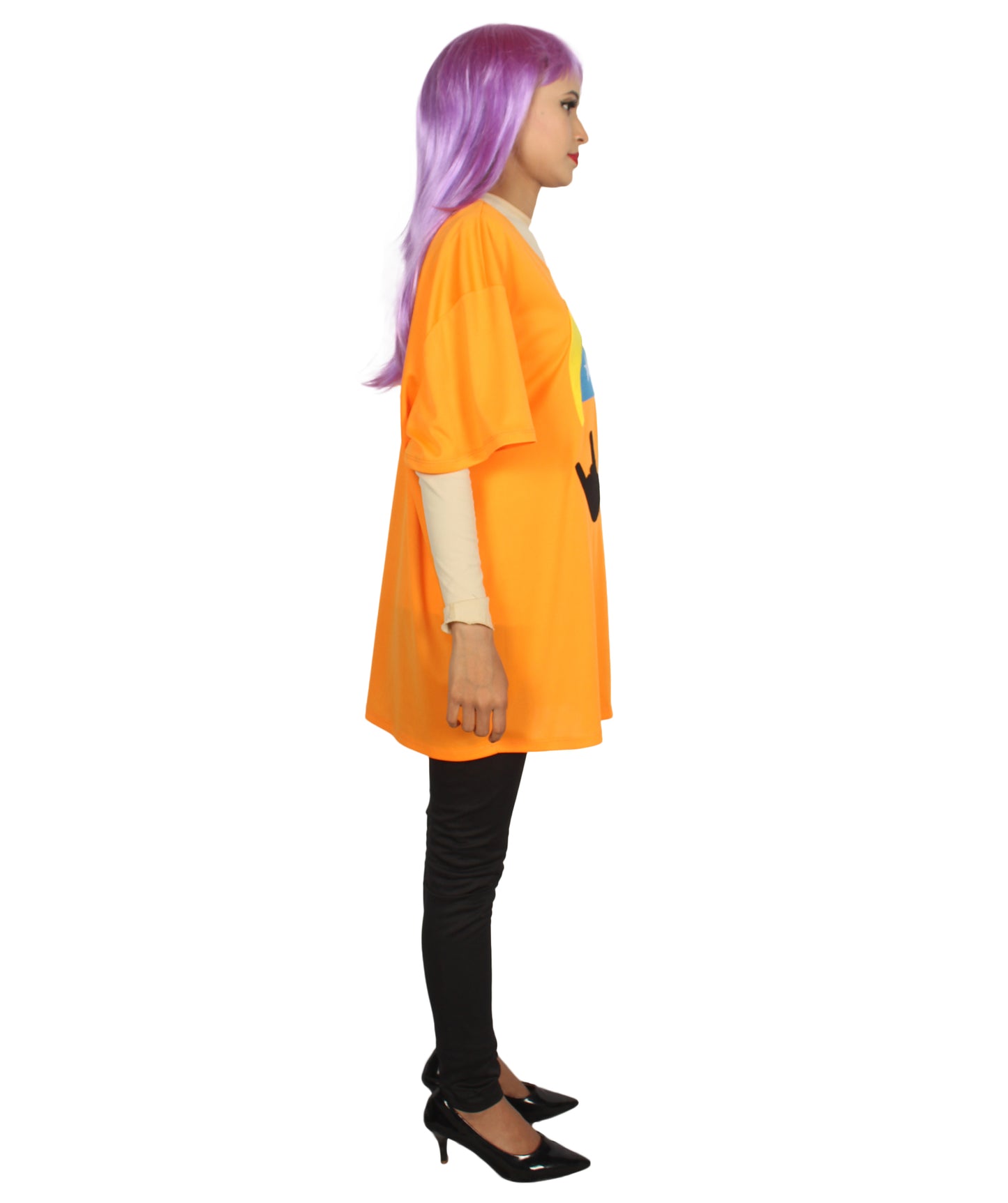 大人用女性の JCO-175_1 プレジデントロゴ オレンジ ハロウィンコスチューム