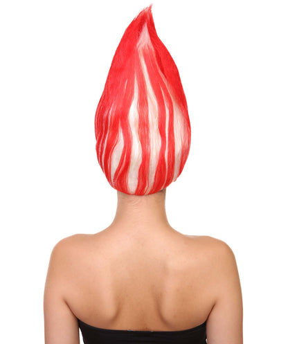 Wigs2you ハロウィンパーティープレミアム H-1796 着け心地が良い とても快適 女性用コスプレウィッグ アメリカ国旗 トロールズスタイル