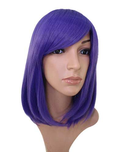 Wigs2You ミディアムストレートウィッグ サイドバング付き フルウィッグ 耐熱ファイバー製 コスプレ・イベント用 - サンディブラウン C-069
