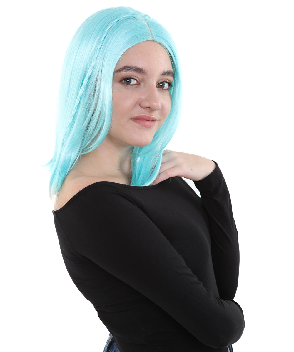 Wigs2you ハロウィンパーティープレミアム レディース H-898 スワンプクイーンウィッグ ブルーレイク色