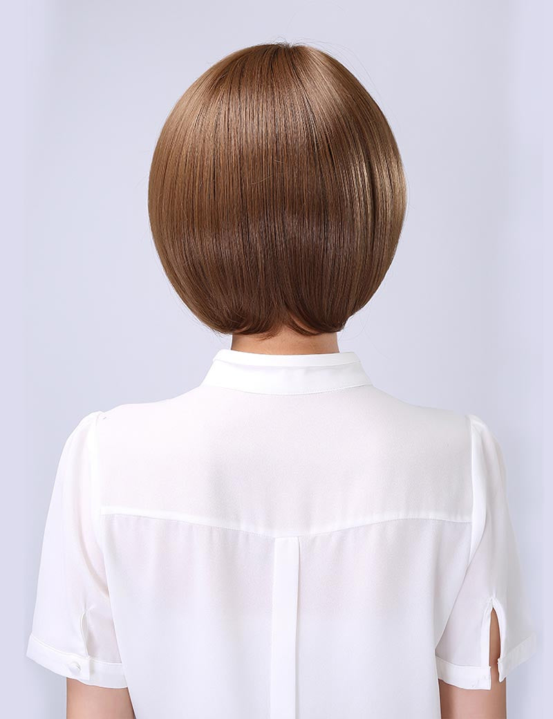 "Wigs2you W-1021 耐熱ウィッグ★定番スタイルは必須アイテム！ナチュラルなシルエットが美しいショートボブスタイル♪ ウィッグネット付き♪ "