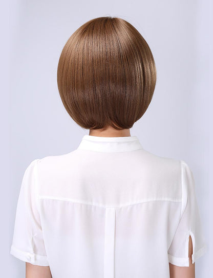 "Wigs2you W-1021 耐熱ウィッグ★定番スタイルは必須アイテム！ナチュラルなシルエットが美しいショートボブスタイル♪ ウィッグネット付き♪ "