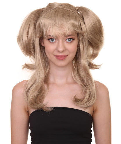 Wigs2you ハロウィンパーティー プレミアム レディース H-804 バナナエンジェルウィッグ ダークブロンドカラー