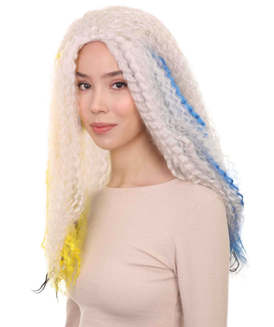 Wigs2you ハロウィンパーティープレミアムレディース H-1867 華やかに見えるニューモンスターハイ エレクトリファイドフランキーコスプレウィッグ