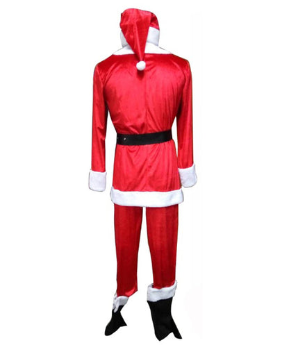 Wigs2you.com JCX-007男性のクリスマスサンタクロースコスチュームとひげ,コスプレ衣装 。