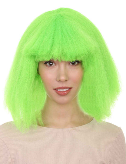 Wigs2you ハロウィンパーティープレミアムレディース H-1497 美しいルックを手に入れよう！ポップスターライムウィッグ