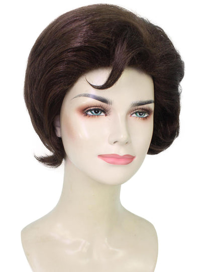 Wigs2you ハロウィンパーティープレミアムレディース ジャッキー・O ブラウンウィッグ H-5707