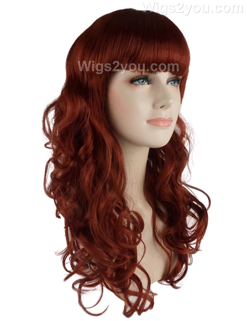 Wigs2you ハロウィン パーティー プレミアム H-812 バットマン 女性ジョーカー ウィッグ ダークオーバーン色