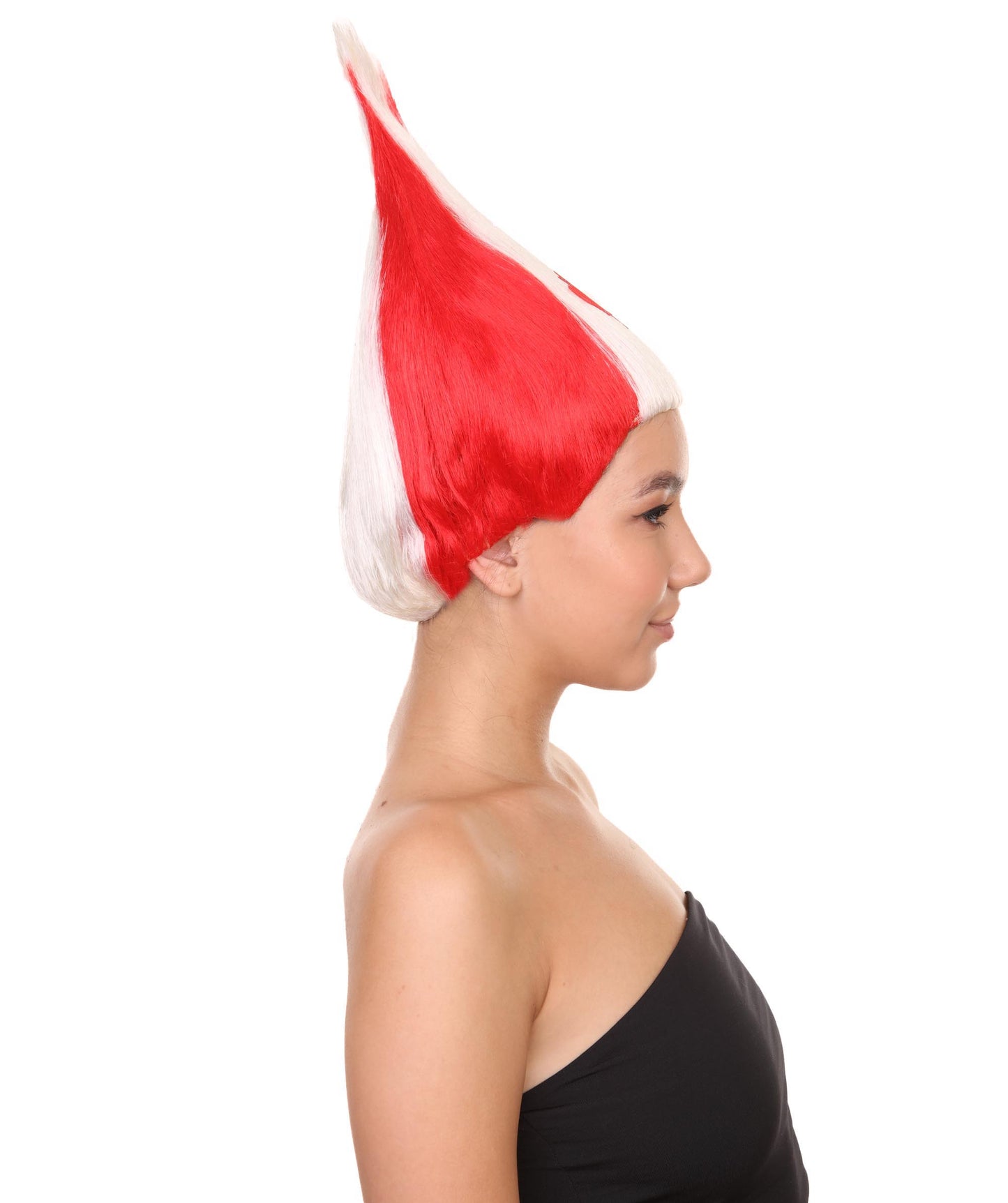 Wigs2you ハロウィンパーティープレミアム H-1783 華やかに見える女性用コスプレウィッグ カナダ国旗 トロールズスタイル