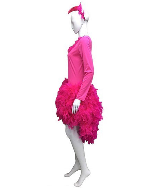 女性 JCP-096 のフラミンゴコスチューム ピンク ハロウィンコスチューム