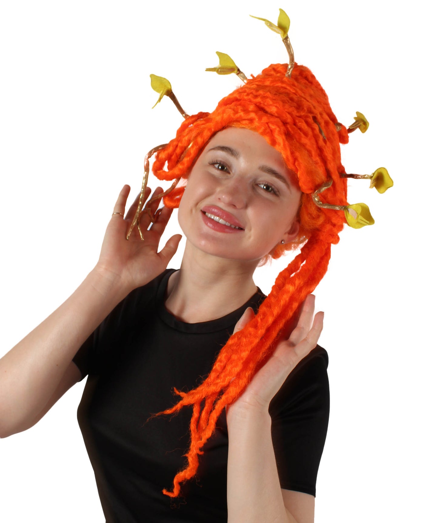 Wigs2you H-5663 大人用 ユニセックス ギリシャ神話 モダン メデューサ ヘビ ウィッグ