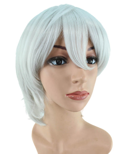 レディースファッション C-058 ミディアム C-ダークネイビー コスプレヒートスタイラブルウィッグ