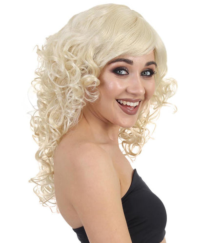 Wigs2you ハロウィンパーティープレミアムレディース H-551 ブロンド カーリー