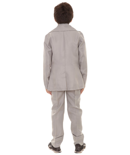 シンガー ボウイ JCP-028_6(Kids) コスプレコスチューム（子供用） グレー