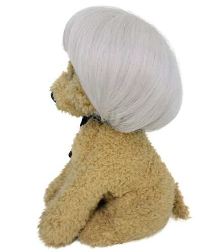 Wigs2you P-048 ウィッグ _ 耐熱シルバー 7インチ レギュラー