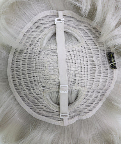 Wigs2you P-048 ウィッグ _ 耐熱シルバー 7インチ レギュラー