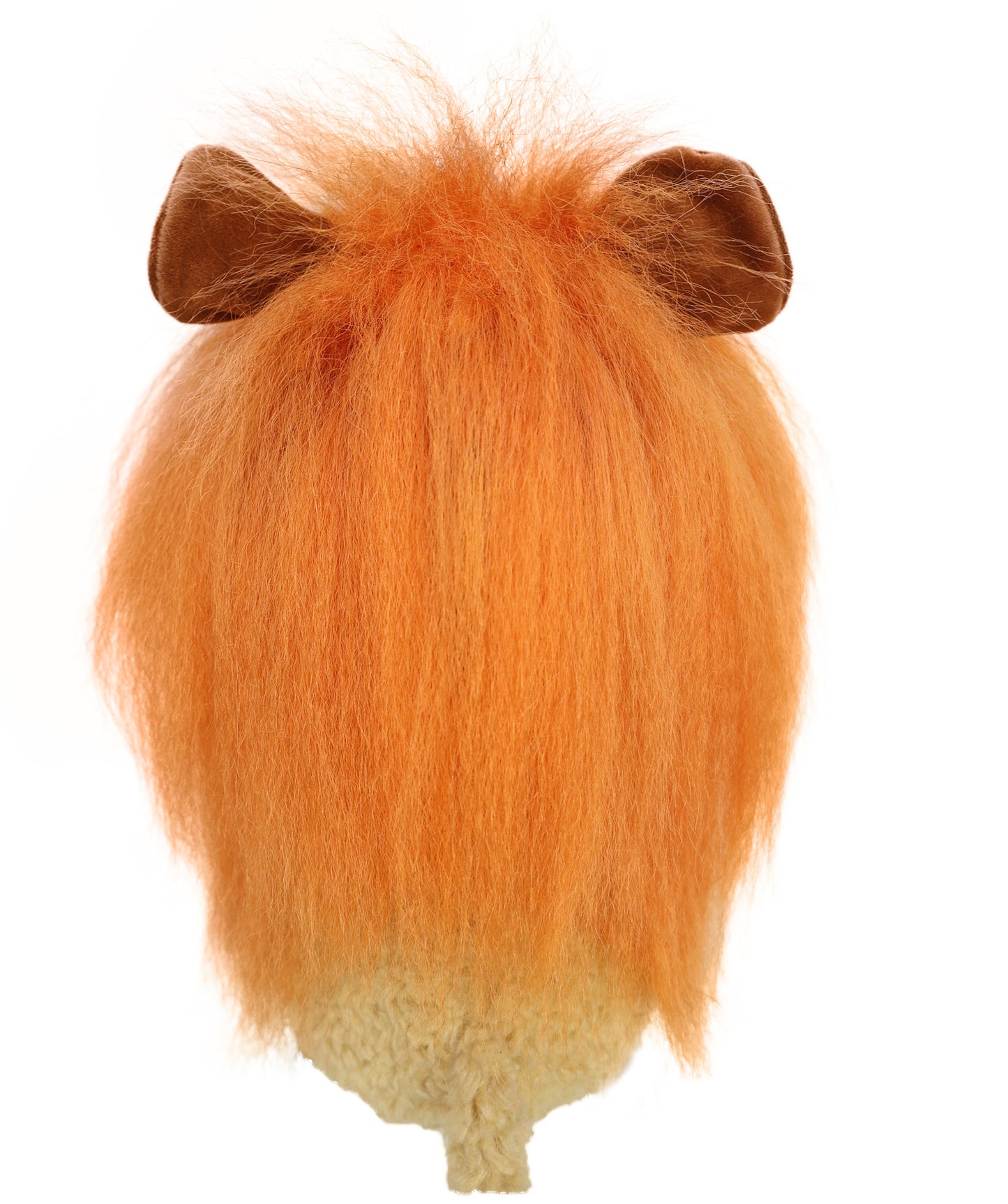 Wigs2you P-054 犬用ライオンたてがみペットウィッグ – 13インチ オーバーン ペットコスチューム ぬいぐるみ耳付き | ミディアムサイズ ハロウィン ペットウィッグ
