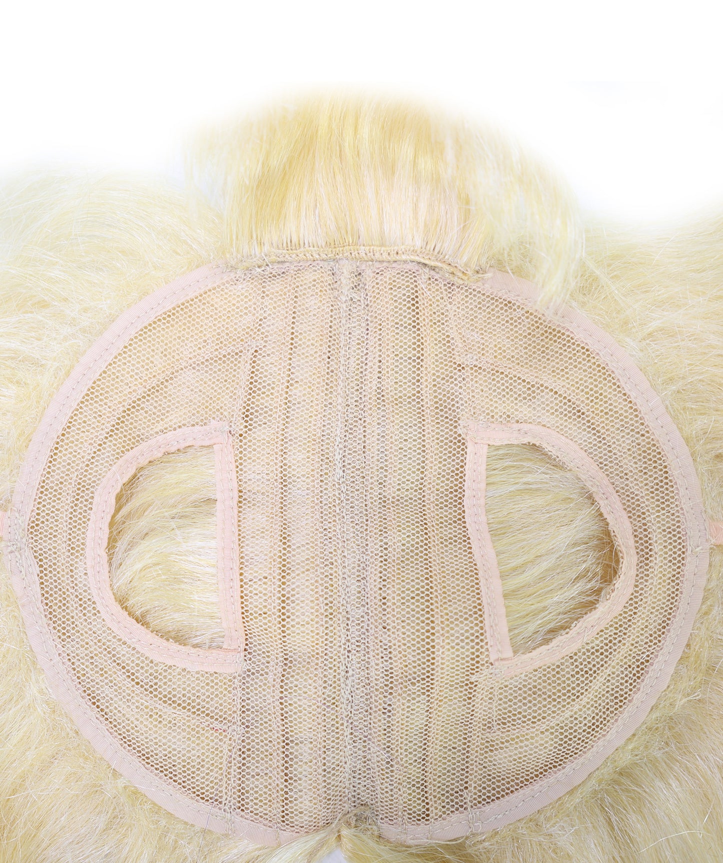 Wigs2you P-055 ブロンド 10インチ カーリー ペットウィッグ 犬猫用 - ストラップ付きペットコスチュームコスプレウィッグ