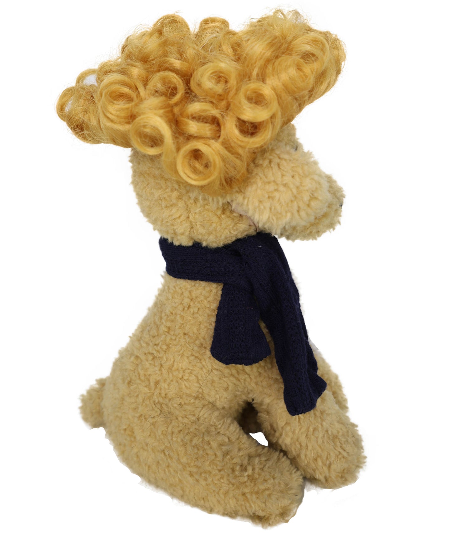 Wigs2you P-057 おもしろ猫用アフロウィッグ、ゴールデンカーリーペットコスチュームウィッグ（コスプレ＆パーティー用）｜4.5インチ