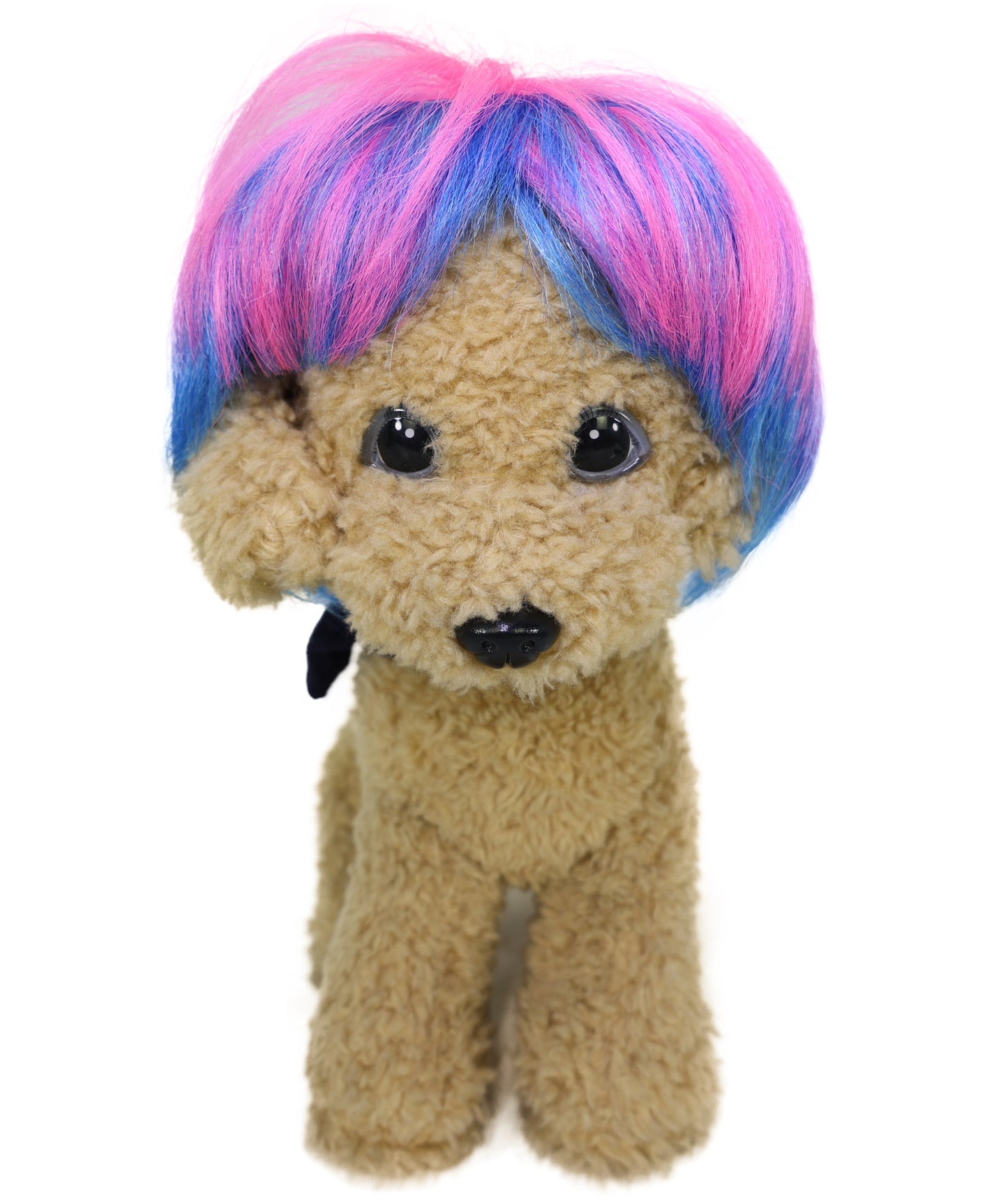 Wigs2you P-068 7インチ マルチカラー ペット用ウィッグ（犬用） – 合成繊維、耐熱性、標準キャップ付き、コスプレ＆コスチューム用