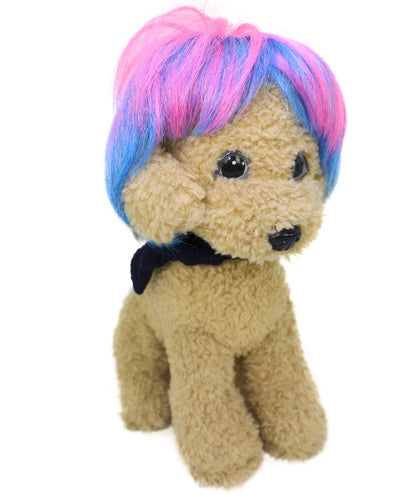 Wigs2you P-068 7インチ マルチカラー ペット用ウィッグ（犬用） – 合成繊維、耐熱性、標準キャップ付き、コスプレ＆コスチューム用