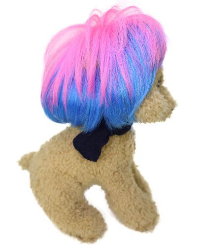 Wigs2you P-068 7インチ マルチカラー ペット用ウィッグ（犬用） – 合成繊維、耐熱性、標準キャップ付き、コスプレ＆コスチューム用