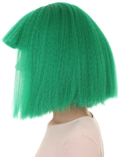 Wigs2you ハロウィンパーティープレミアムレディース H-1498 美しいルックを手に入れよう！ポップスターダークグリーンウィッグ