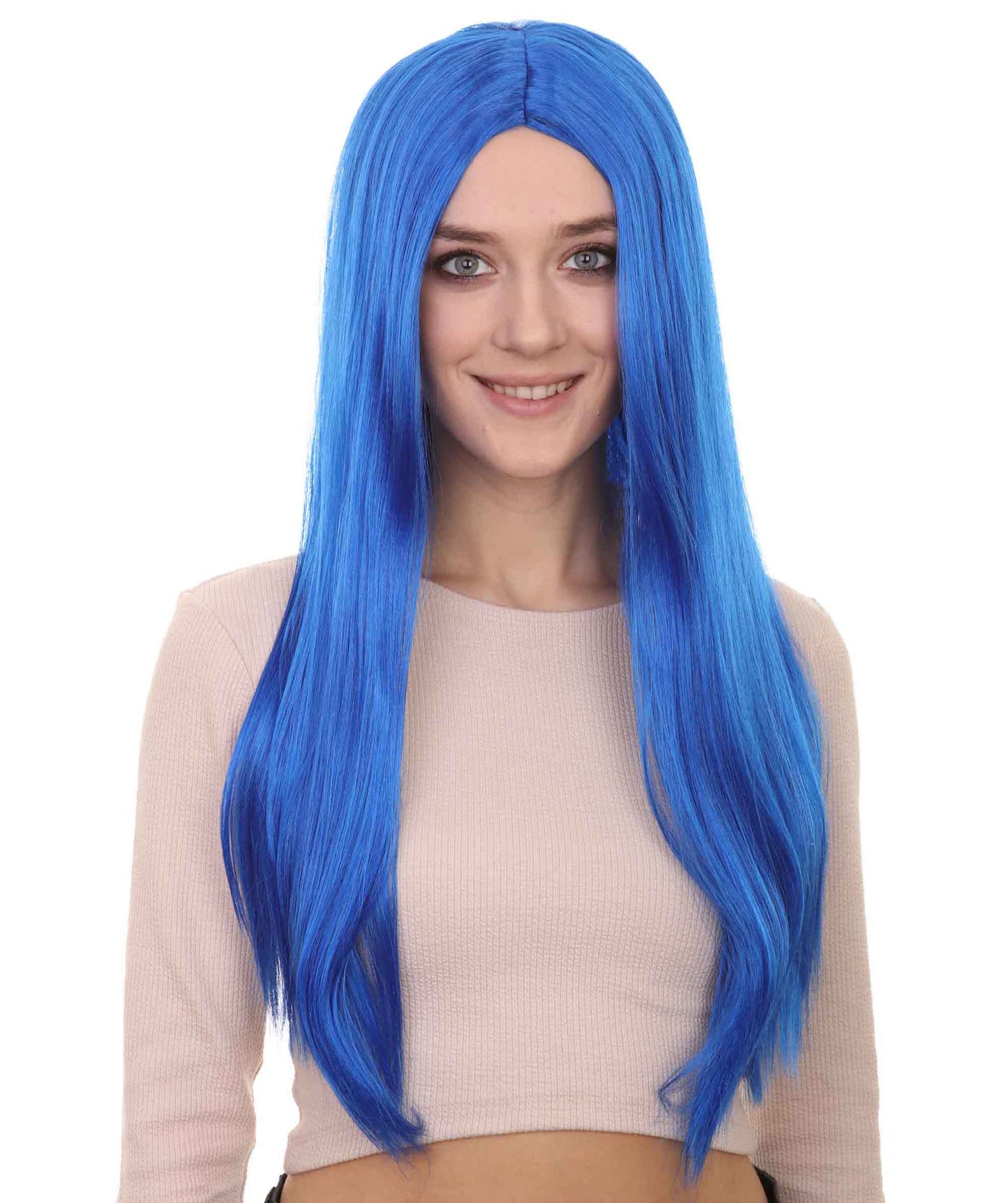 Wigs2you ハロウィンパーティープレミアム H-859 悪の花嫁 II 女性ウィッグ ダークブルー色