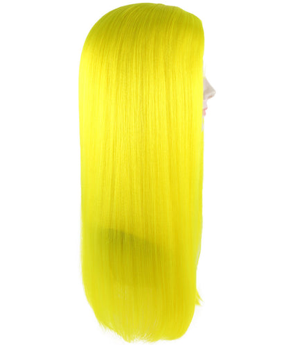 Wigs2you ハロウィンパーティープレミアム H-881 悪の花嫁 II 女性ウィッグ ネオンイエロー色