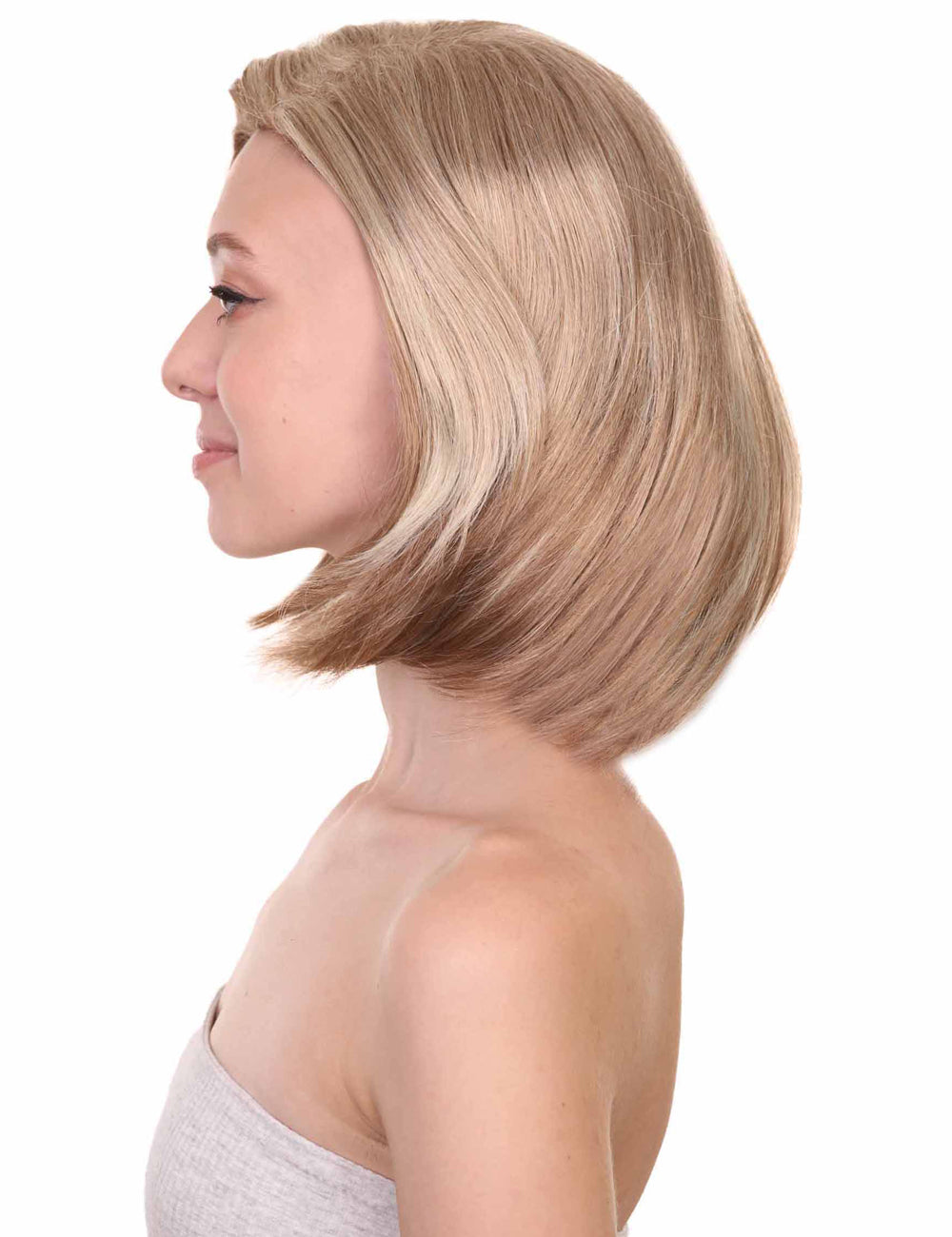 Wigs2you ハロウィンとパーティープレミアムレディース H-497 ブラウン ヒラリー・クリントンウィッグ