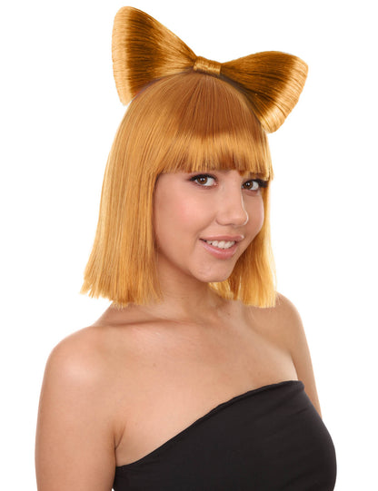 Wigs2you ハロウィン パーティー プレミアム レディース H-1659 簡単に着用でき 非常に快適なゴールデン ブラウン バタフライ ウィッグ
