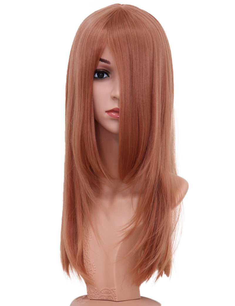 レディースファッション C-054 ロングストレート C-プラチナブロンド コスプレヒートスタイラブルウィッグ