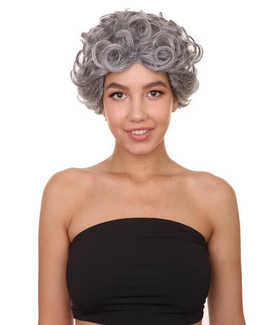 Wigs2you ハロウィンパーティー プレミアム レディース H-674 おばあちゃんウィッグ グレー色