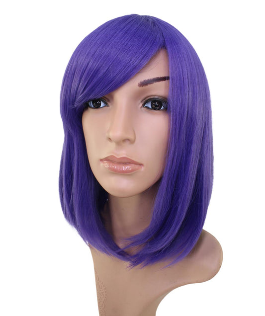 Wigs2You ミディアムストレートウィッグ サイドバング付き フルウィッグ 耐熱ファイバー製 コスプレ・イベント用 - サンディブラウン C-069