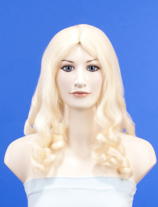 ハロウィンパーティープレミアムレディース H-240 ハローブロンド ファンシーキャラクターファッションウィッグ ソフト合成繊維
