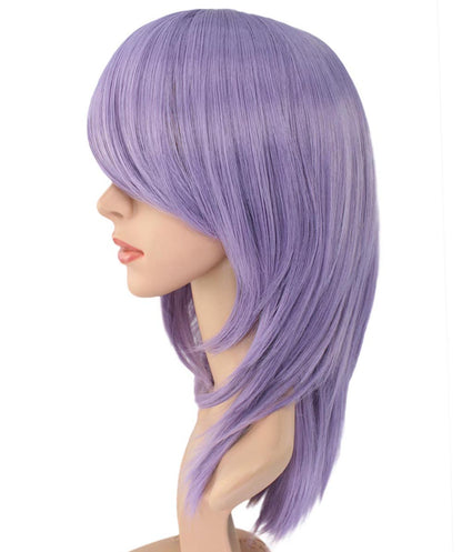 レディースファッション C-071 ロングストレート C-ワインレッド コスプレヒートスタイラブルウィッグ