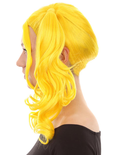 Wigs2you ハロウィンパーティー プレミアム レディース H-738 ドリー ピグテール ウィッグ イエロー色