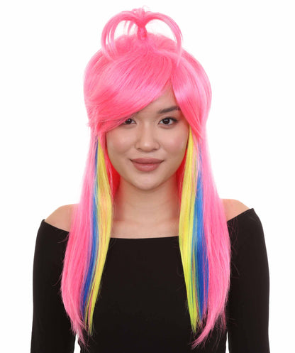Wigs2you ハロウィンパーティ プレミアムレディース H-2030 着用しやすく とても快適 ファンタジーピンクウィッグ