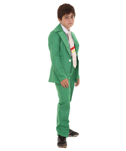 シンガー ボウイ JCP-028_1(Kids) コスプレコスチューム（子供用） グリーン