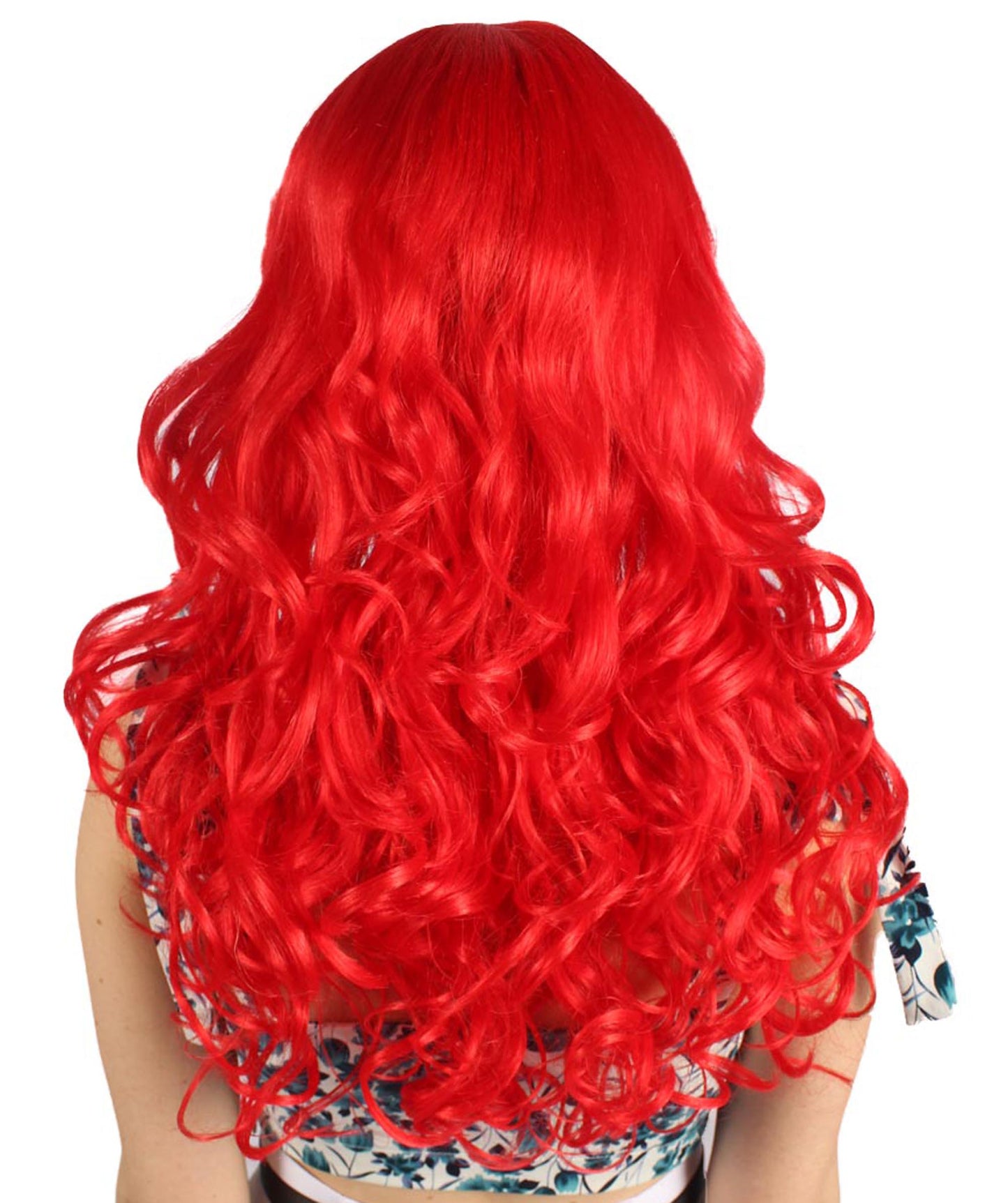 Wigs2you ハロウィンパーティープレミアム H-810 バットマン 女性ジョーカーウィッグ レッドカラー