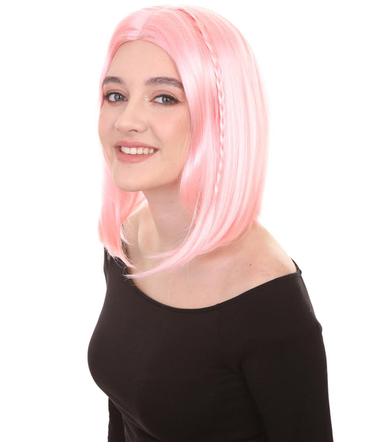 Wigs2you ハロウィンパーティープレミアム レディース H-904 スワンプクイーンウィッグ ソフトピンク色