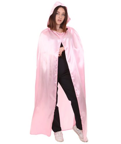 大人用女性のJCO-211_4フード付きケープ ピンクコスプレコスチューム