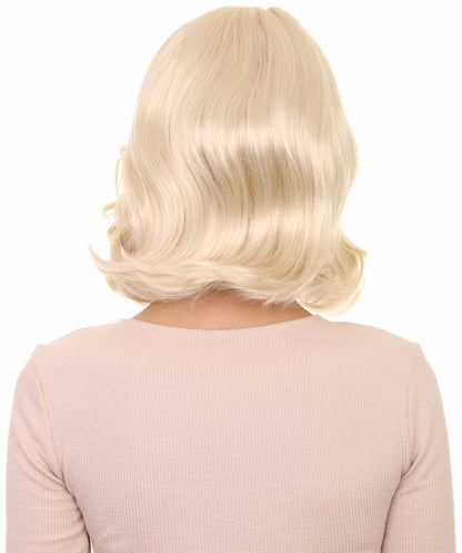 Wigs2you ハロウィン パーティー プレミアム 簡単に着用できる H-1141 とても快適なブロンド カーリー レディ ウィッグ