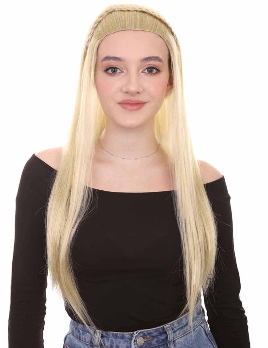 Wigs2you ハロウィン パーティー プレミアム H-1457 簡単に着用でき 快適なフィット感の女性インディアン メイデン スタイル ブロンズ カラーのかつら