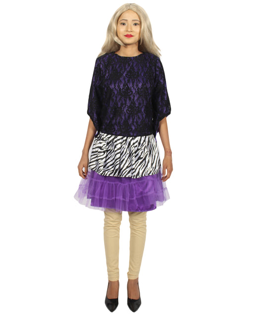 女性 JCP-147 のモンスター2ピースコスチューム マルチカラーハロウィンコスチューム