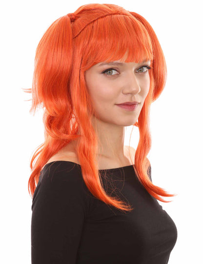 Wigs2you ハロウィンパーティープレミアム レディース H-773 バナナエンジェルウィッグ オレンジ色