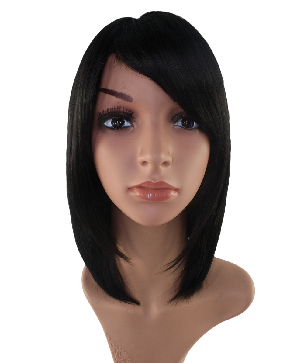 ミディアムウィッグ | イイ女の雰囲気のあるフェミニンMAXの一品 | 美人髪に拘る方におススメ | ウィッグネット付き W-213
