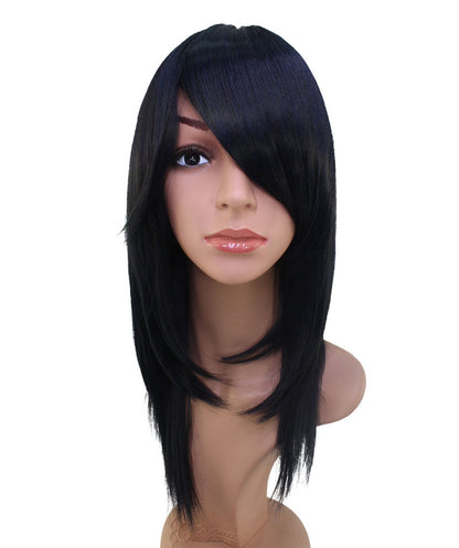 レディースファッション C-071 ロングストレート C-ワインレッド コスプレヒートスタイラブルウィッグ