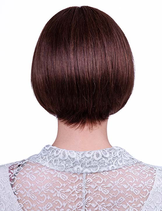 30歳〜40歳 若者の短い HT-022 100% ヒューマンヘア ナチュラルエレガンス ハンドタイド ヒューマンヘア束