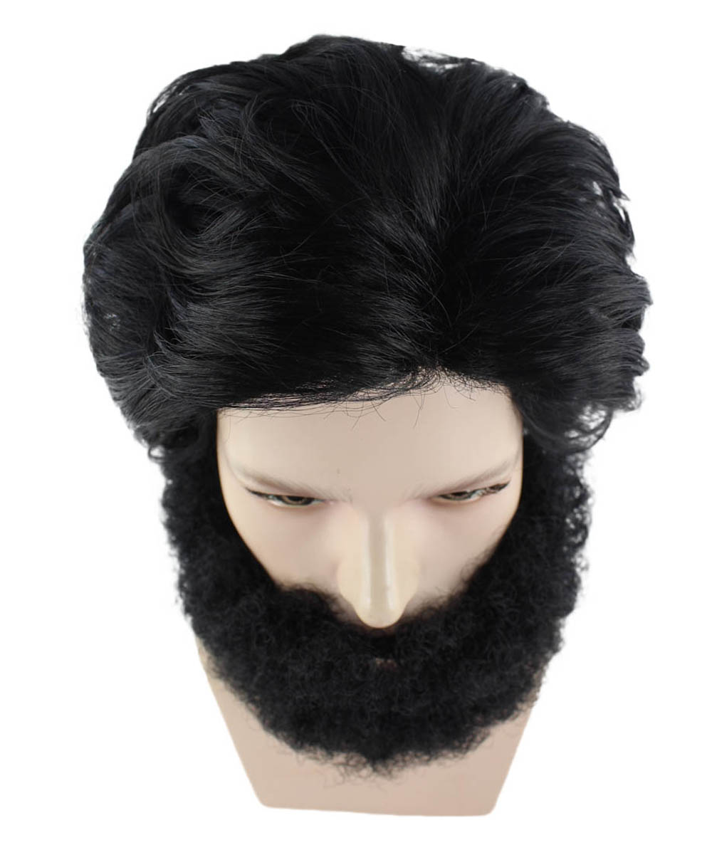 ハロウィンパーティー プレミアム 男性用 H-2257 コスプレ ウィッグ ザ・ハングオーバー アラン ウィッグ および ひげ